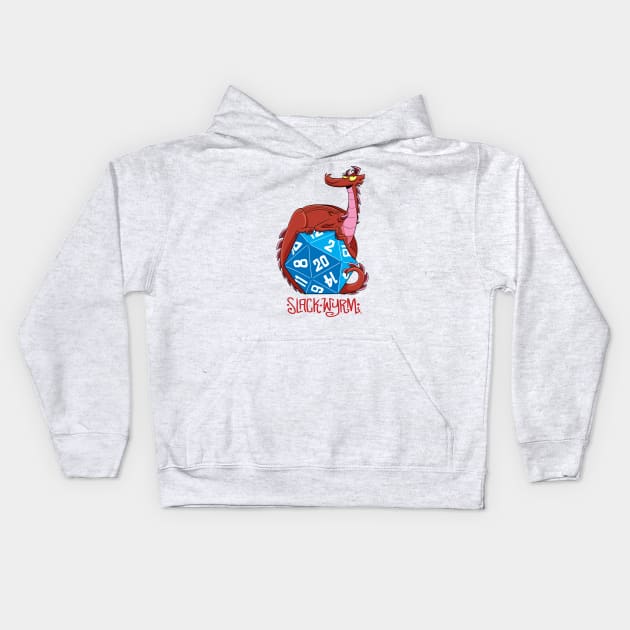 Twenty-sided Wyrm Kids Hoodie by Slack Wyrm